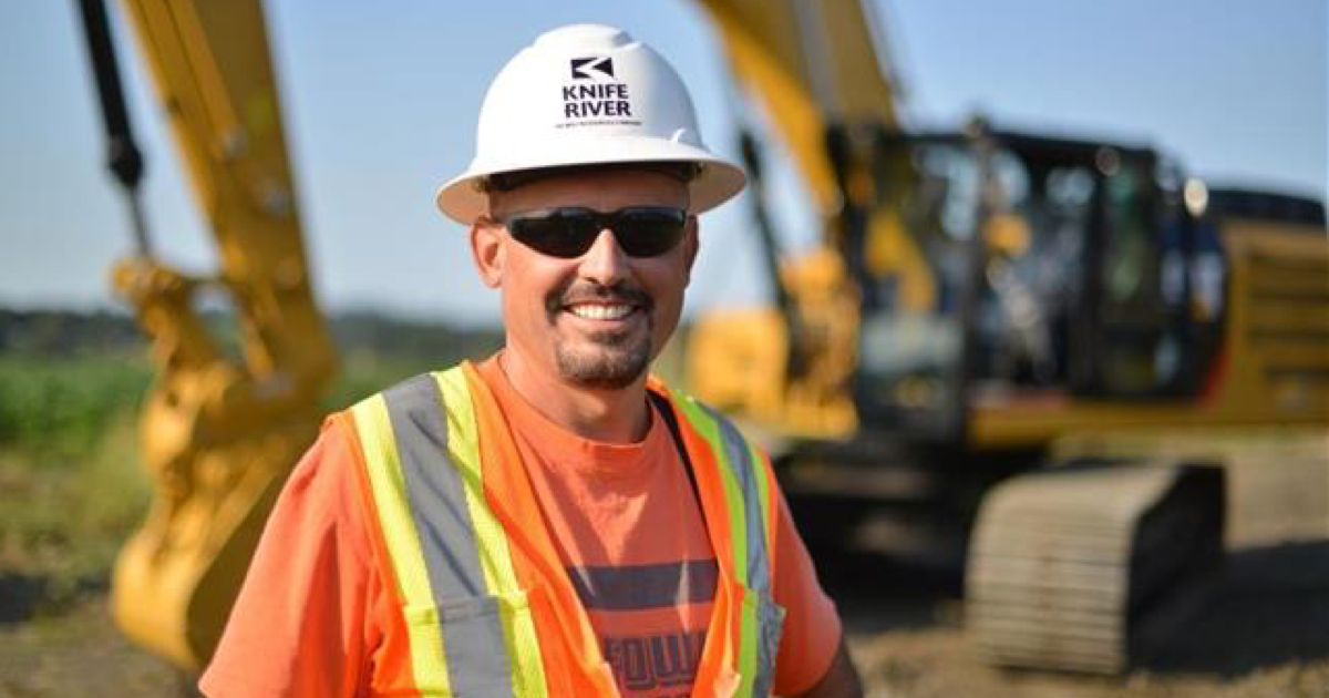 Journeyman Heavy Equipment Operator Eugene Knife River